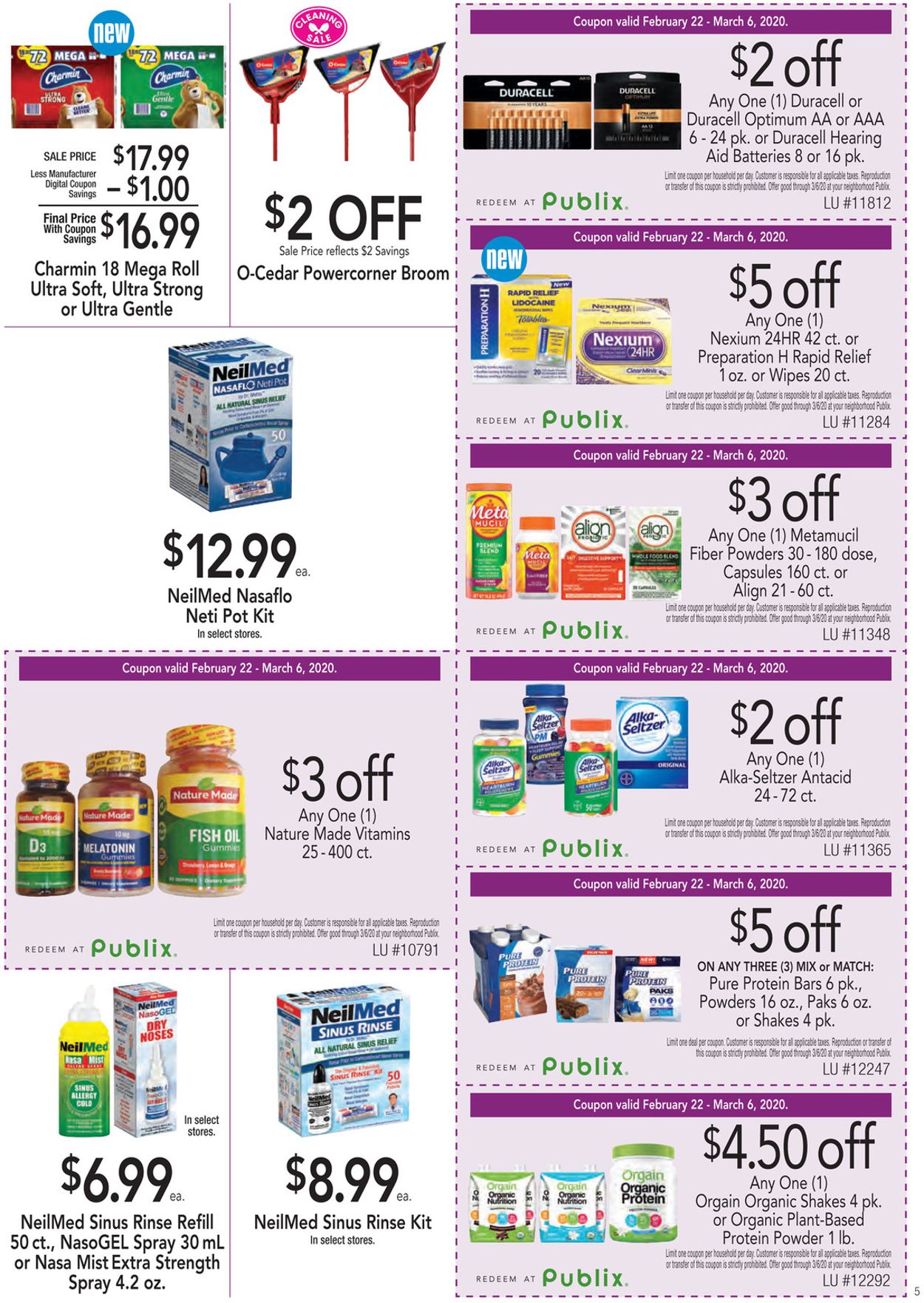 Catalogue Publix from 02/22/2020
