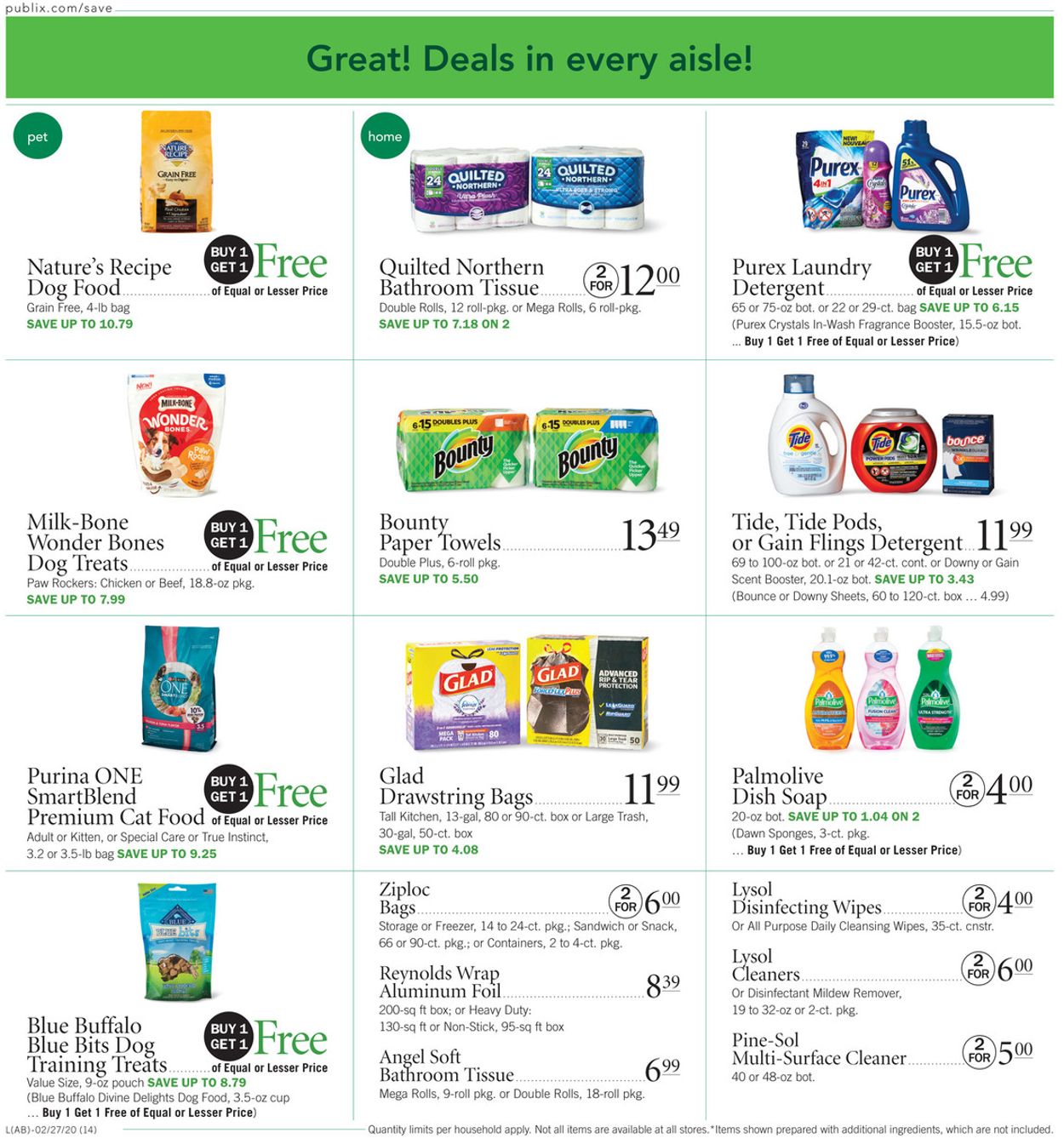 Catalogue Publix from 02/27/2020