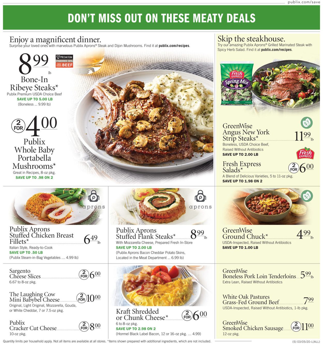 Catalogue Publix from 03/05/2020