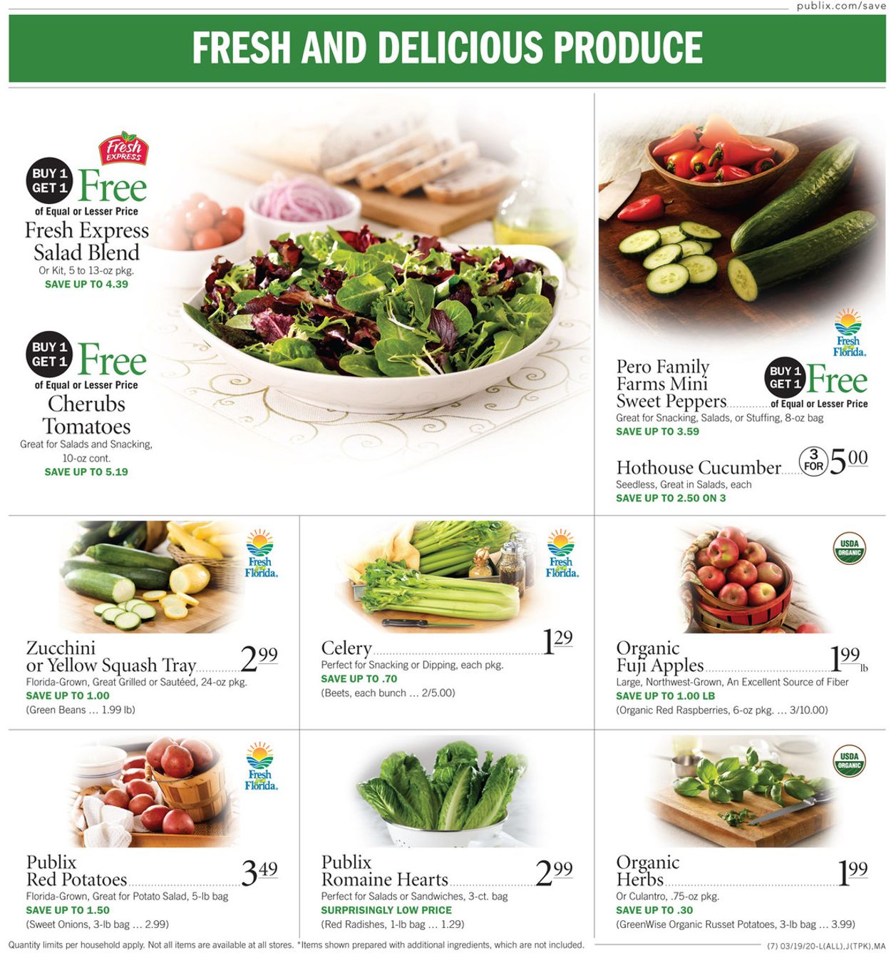 Catalogue Publix from 03/19/2020