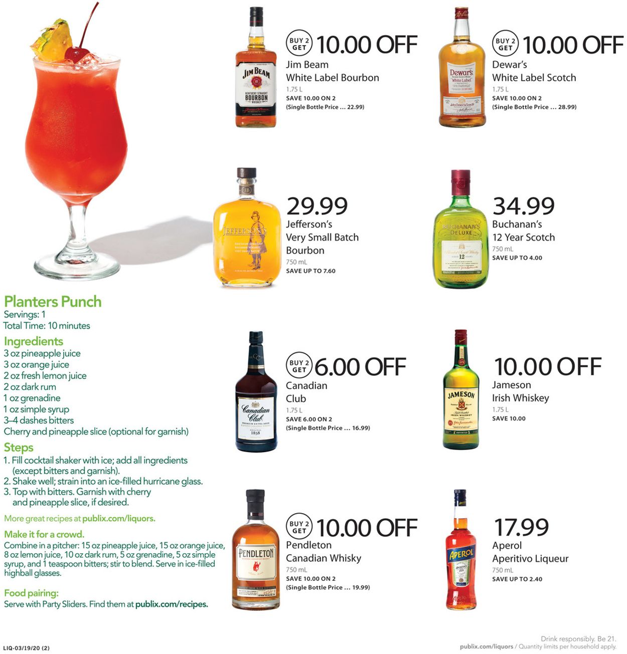 Catalogue Publix from 03/19/2020