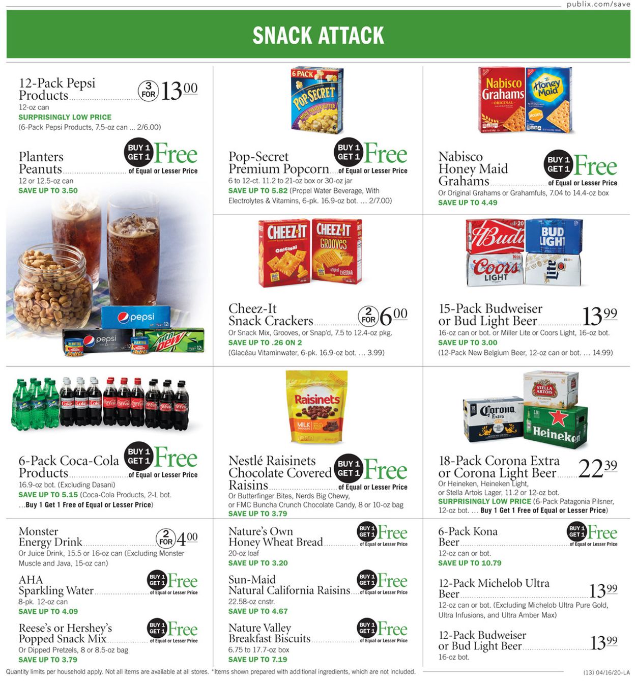Catalogue Publix from 04/16/2020