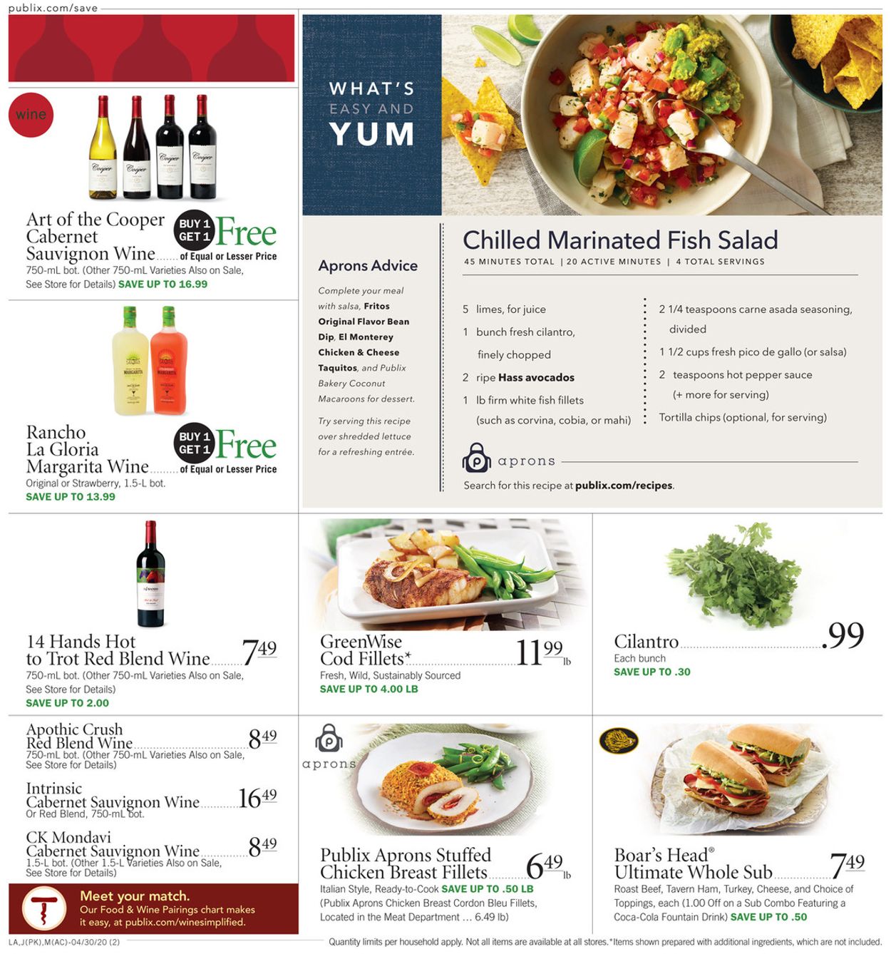 Catalogue Publix from 04/30/2020