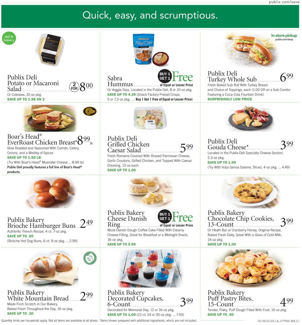 Catalogue Publix from 05/21/2020