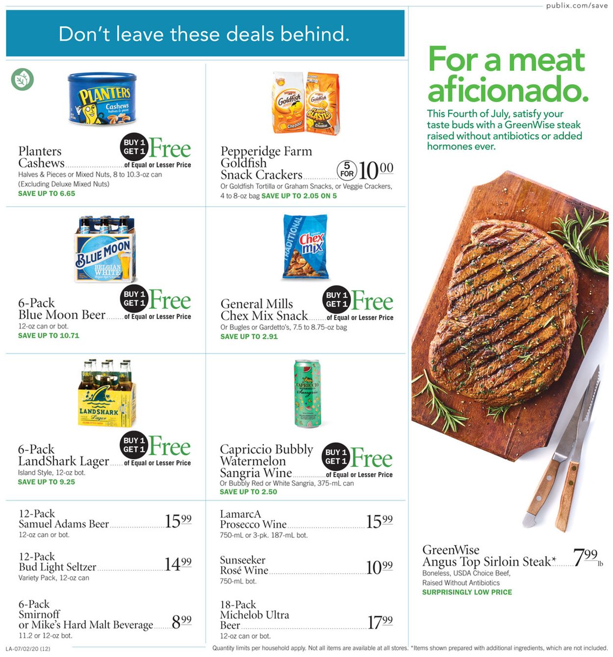 Catalogue Publix from 07/02/2020