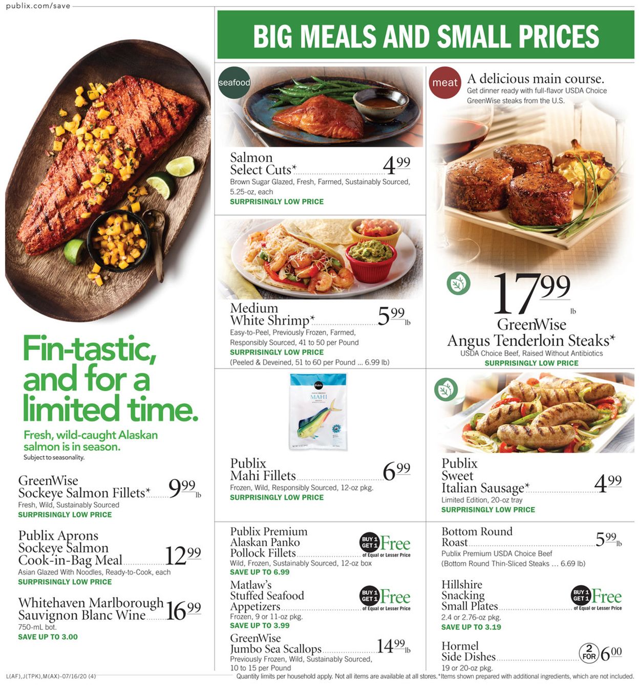 Catalogue Publix from 07/16/2020