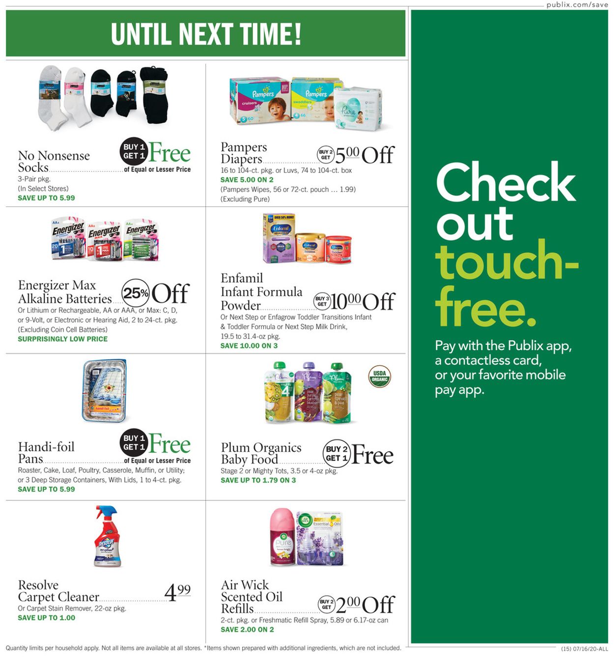 Catalogue Publix from 07/16/2020