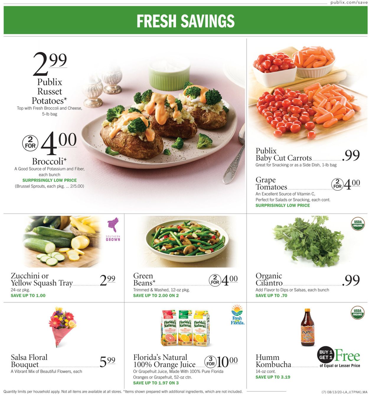 Catalogue Publix from 08/13/2020