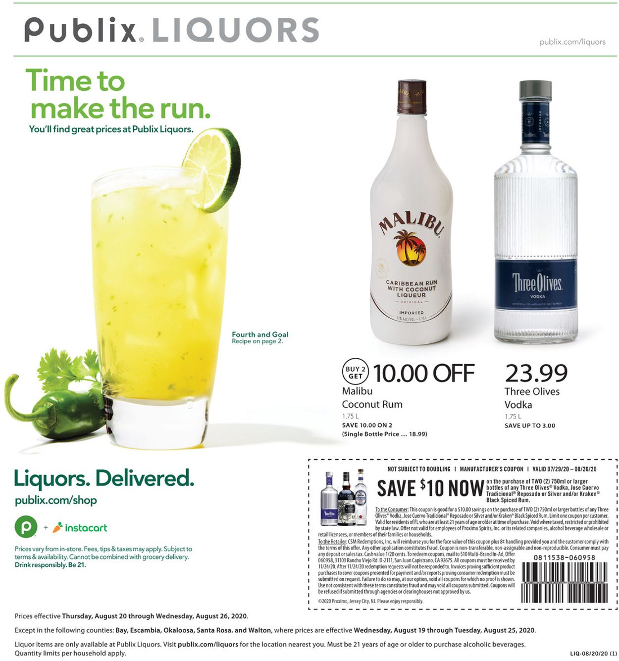 Catalogue Publix from 08/20/2020