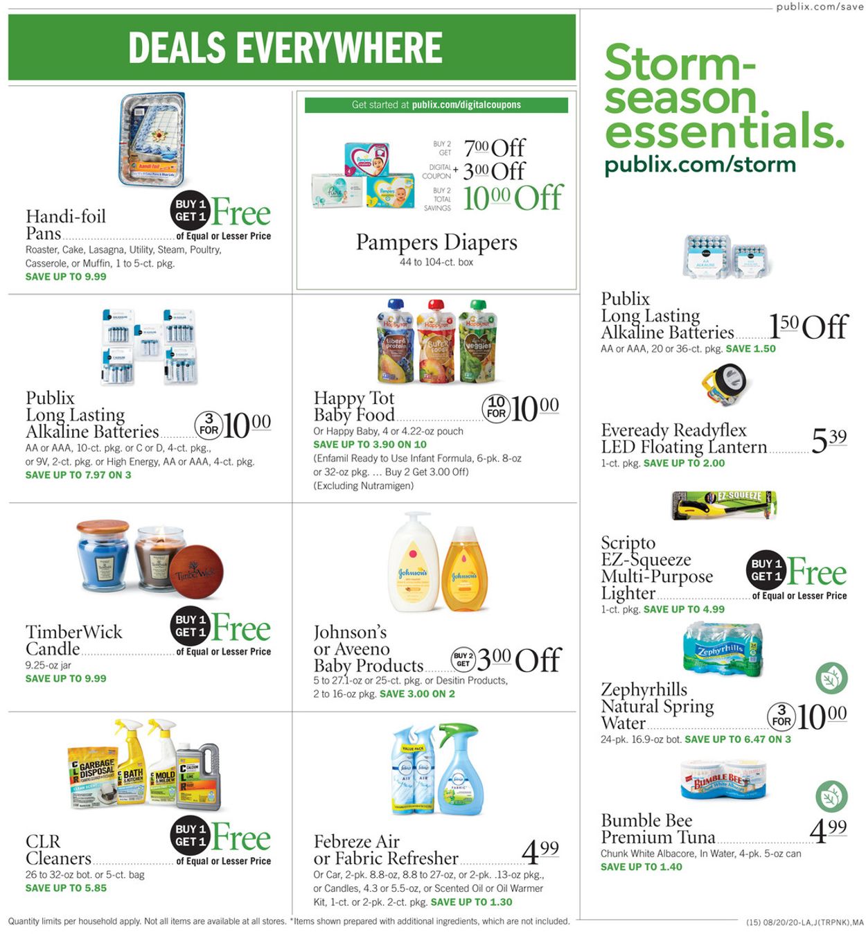 Catalogue Publix from 08/20/2020