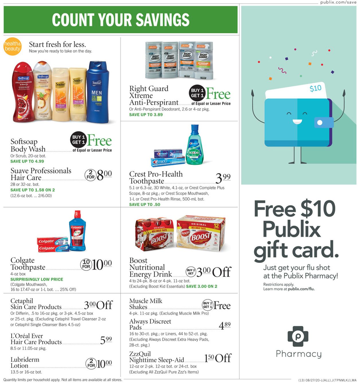 Catalogue Publix from 08/27/2020
