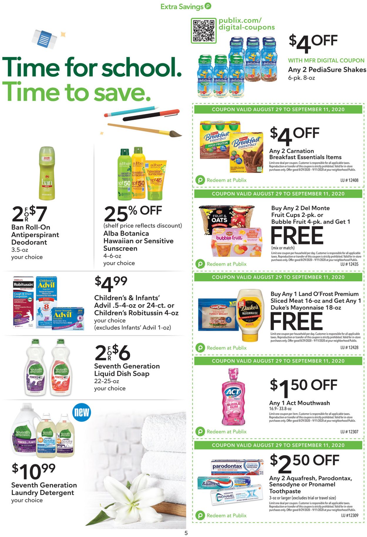 Catalogue Publix from 08/29/2020