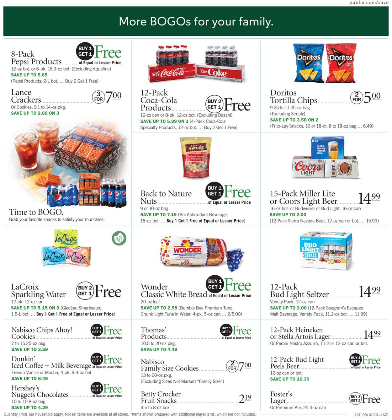 Catalogue Publix from 09/10/2020