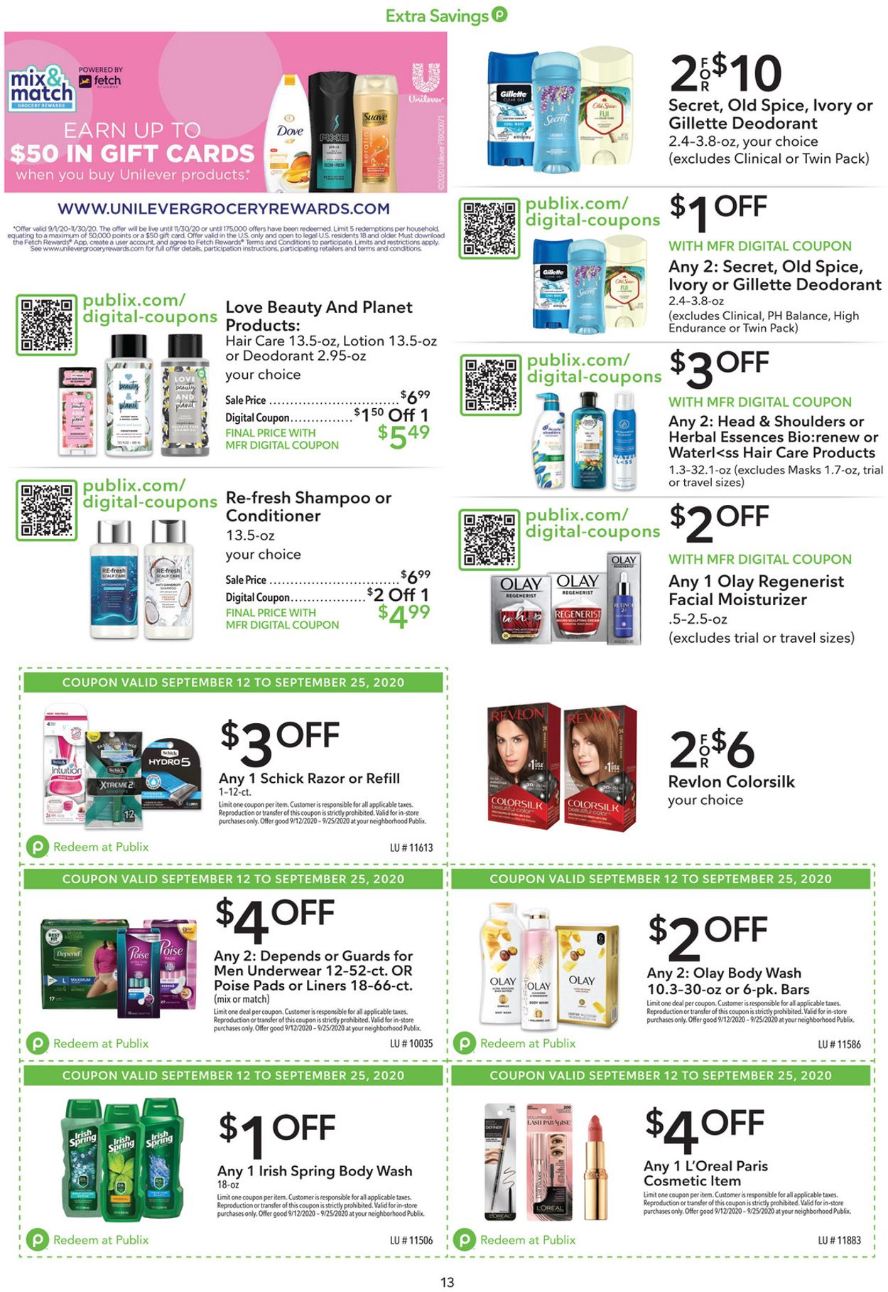 Catalogue Publix from 09/12/2020