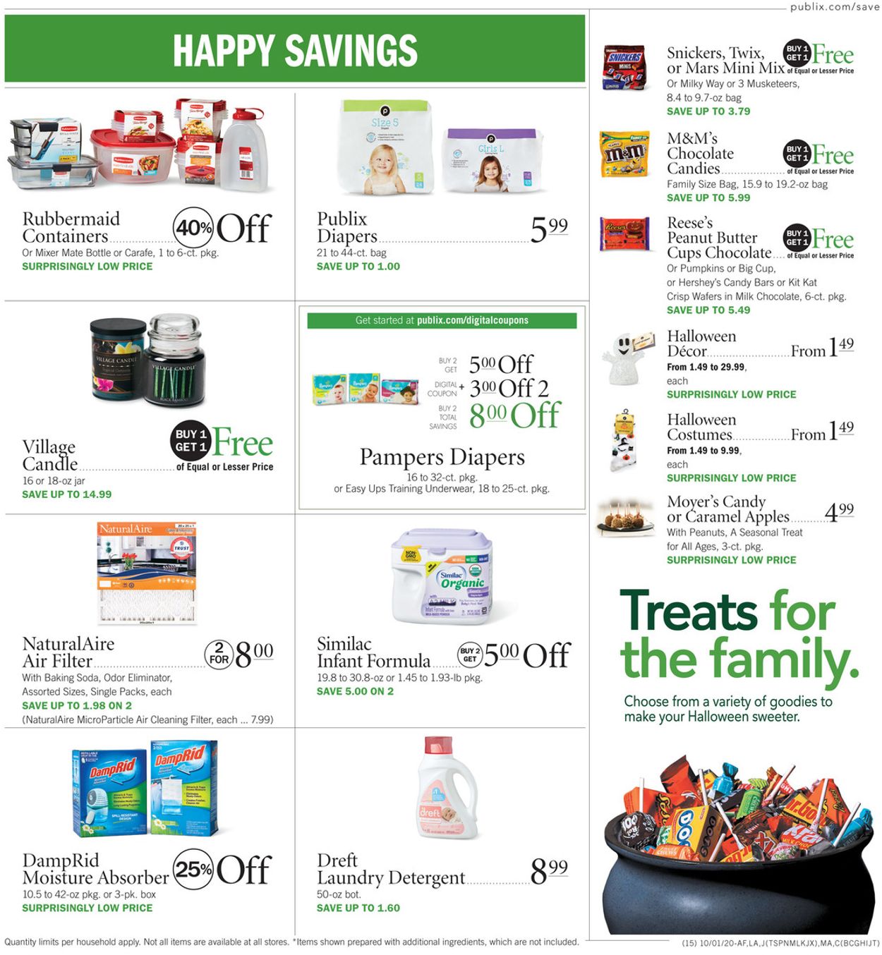 Catalogue Publix from 10/01/2020