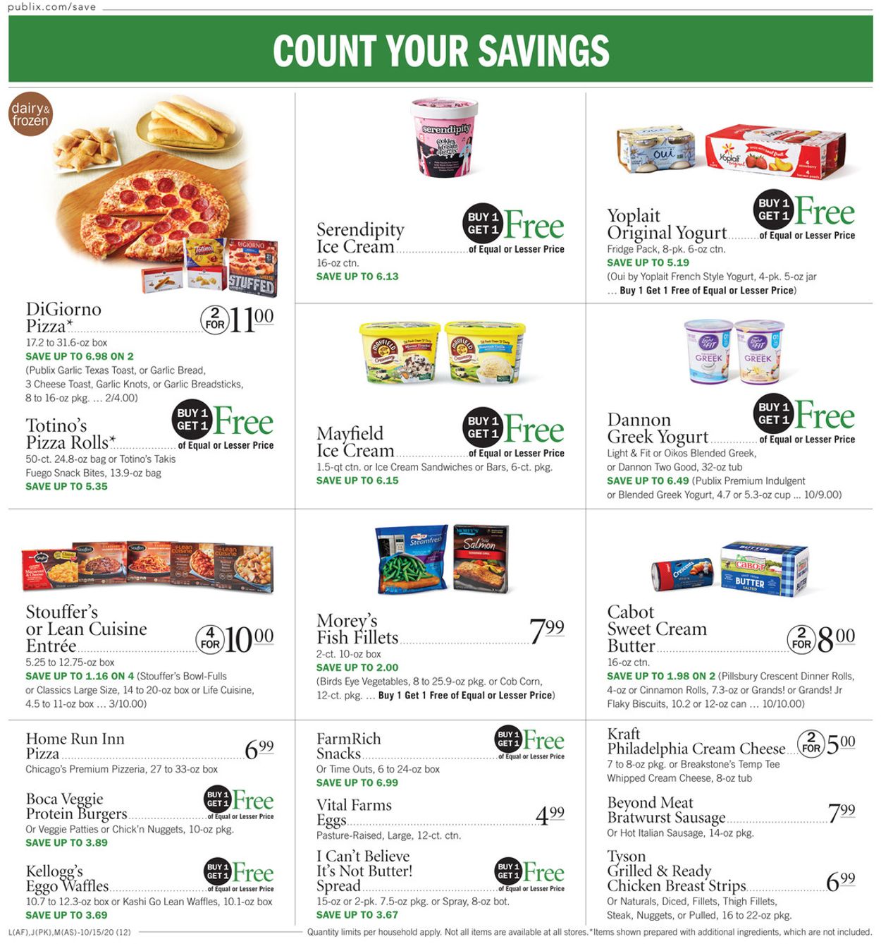 Catalogue Publix from 10/15/2020