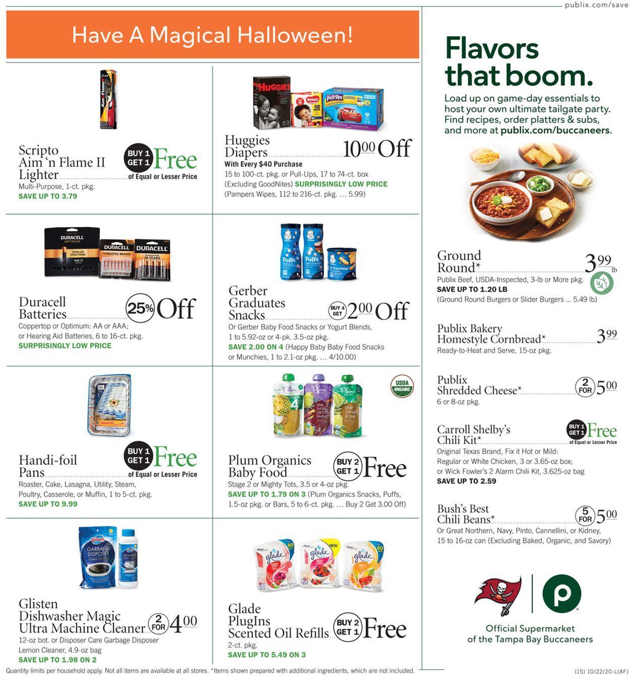 Catalogue Publix from 10/22/2020