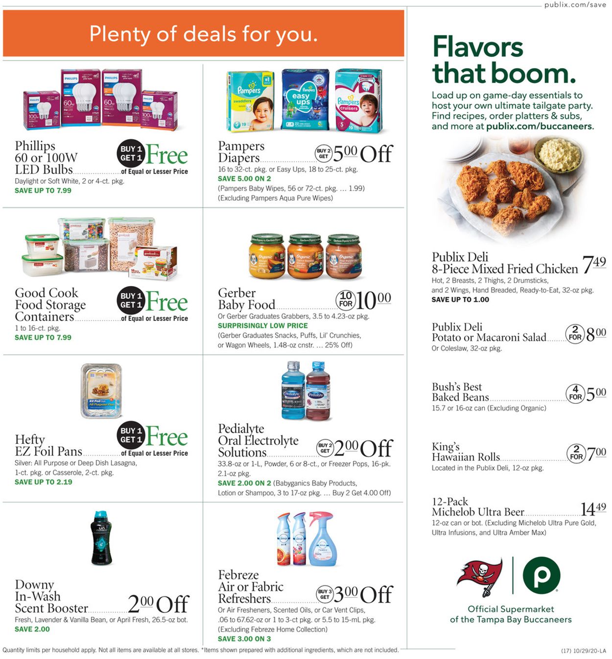 Catalogue Publix from 10/29/2020