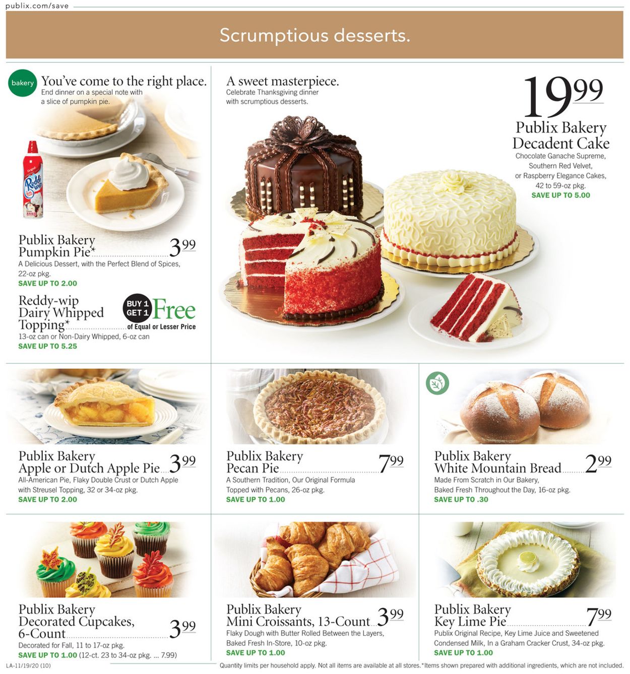 Publix Thanksgiving 2020 Current Weekly Ad 11 19 11 25 2020 10 Frequent Ads Com