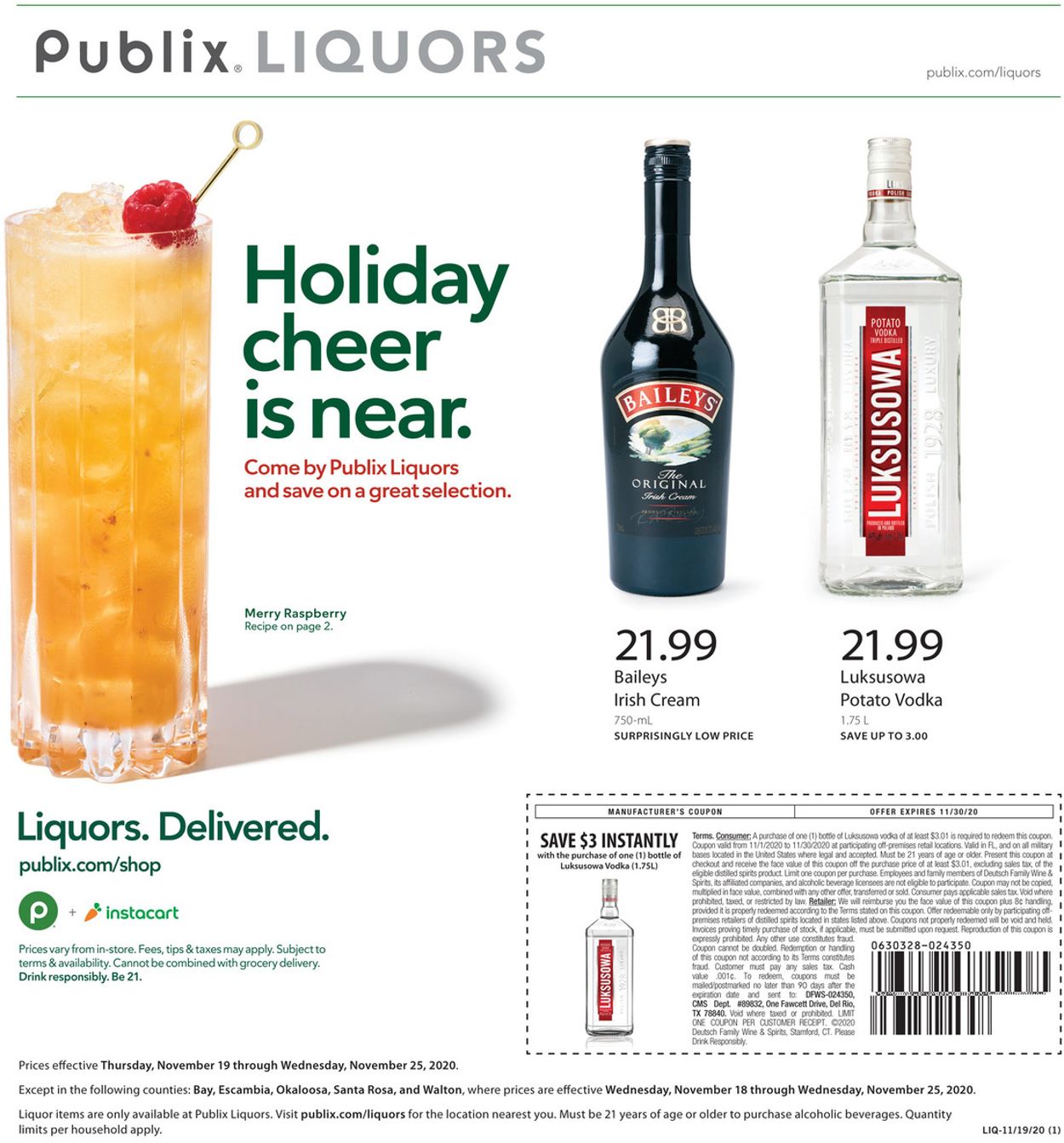 Catalogue Publix from 11/19/2020