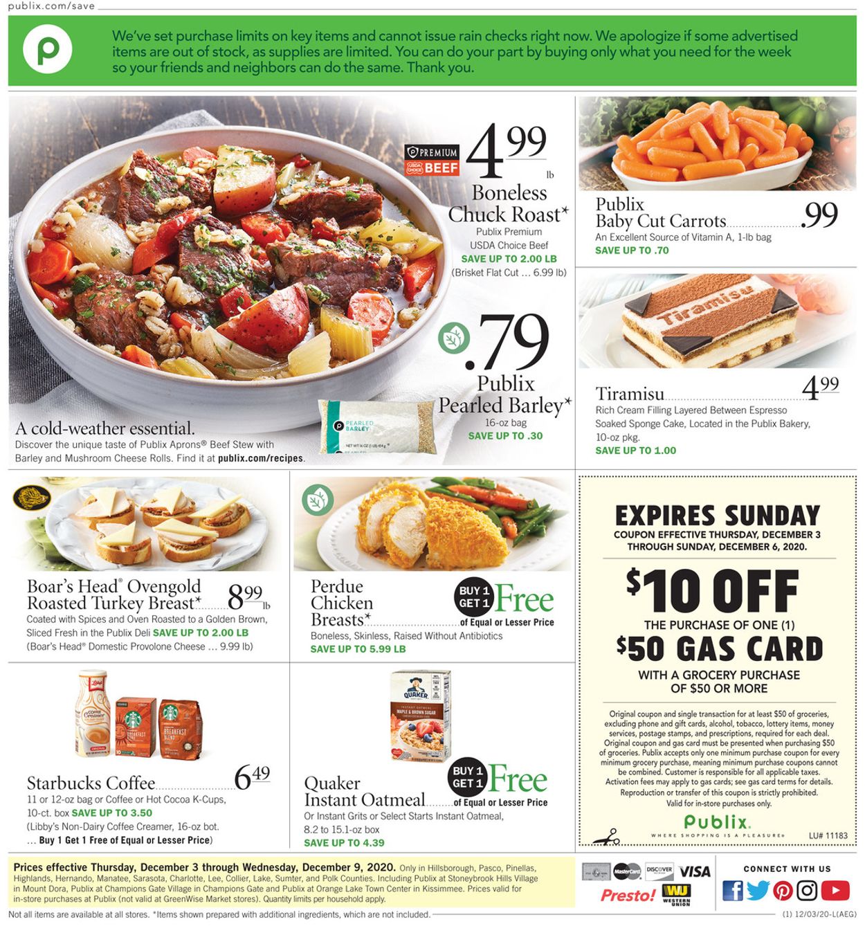 Publix Current weekly ad 12/03 - 12/09/2020 - frequent-ads.com