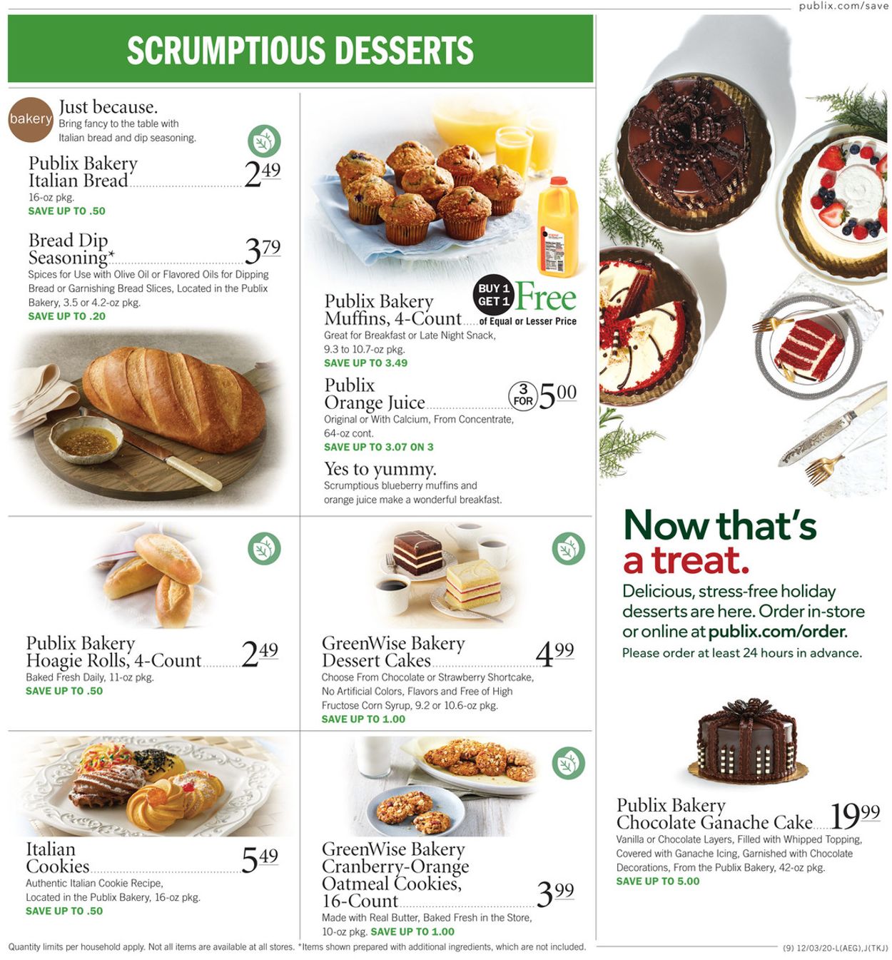 Publix Current Weekly Ad 12 03 12 09 2020 13 Frequent Ads Com
