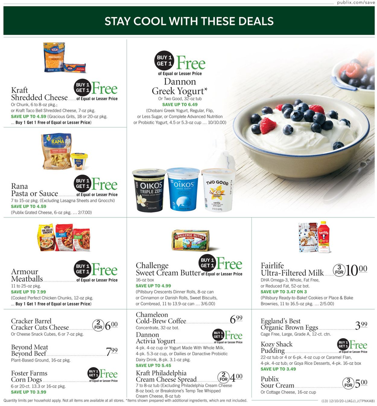 Publix Holiday Helpers 2020 Current weekly ad 12/10 12/16/2020 [13