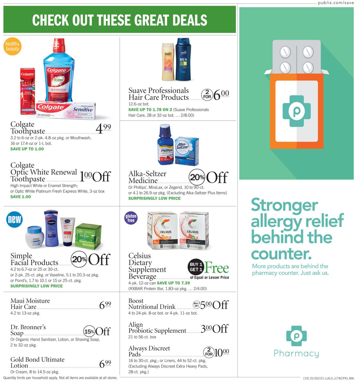 Catalogue Publix from 01/02/2021