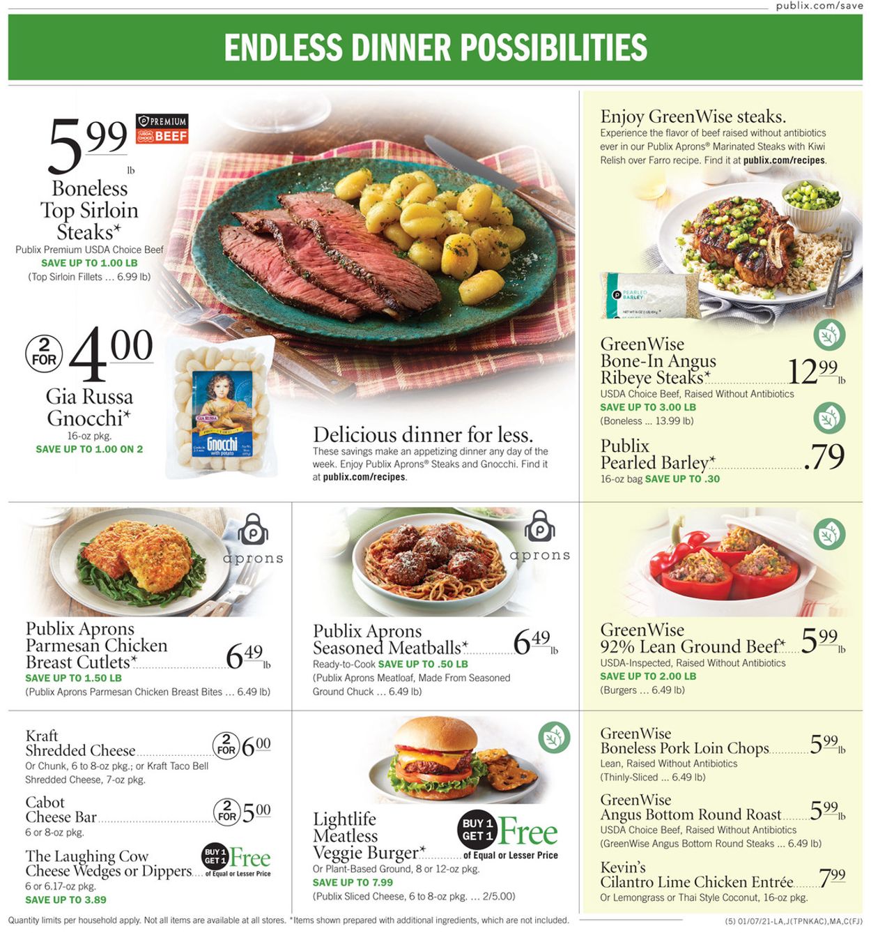 Catalogue Publix from 01/07/2021