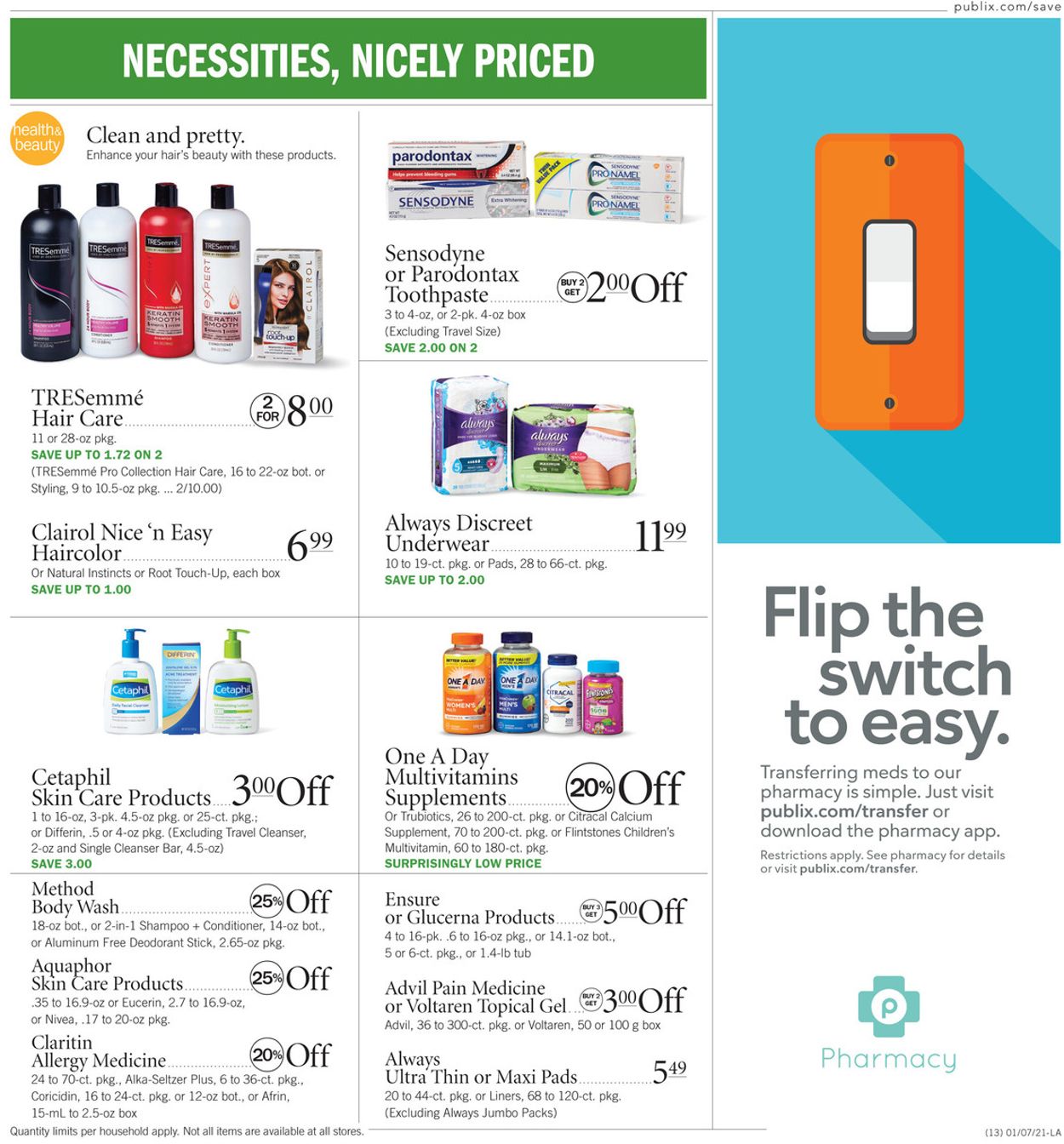 Catalogue Publix from 01/07/2021
