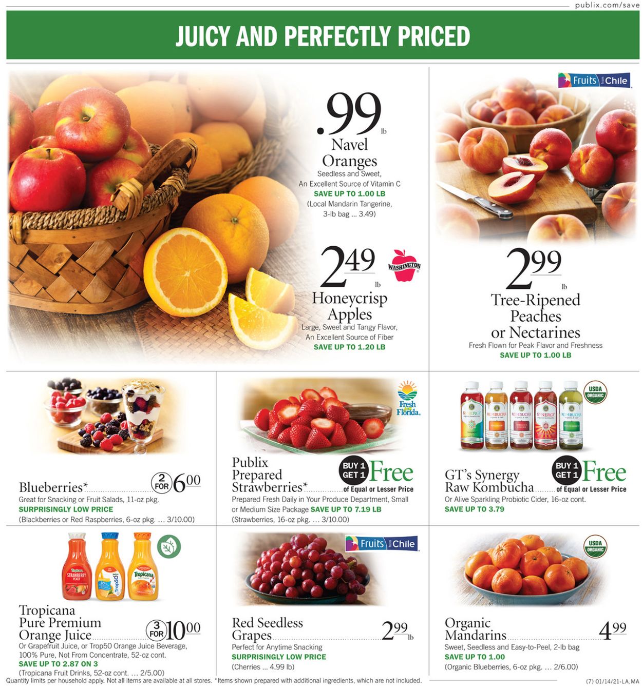 Catalogue Publix from 01/14/2021