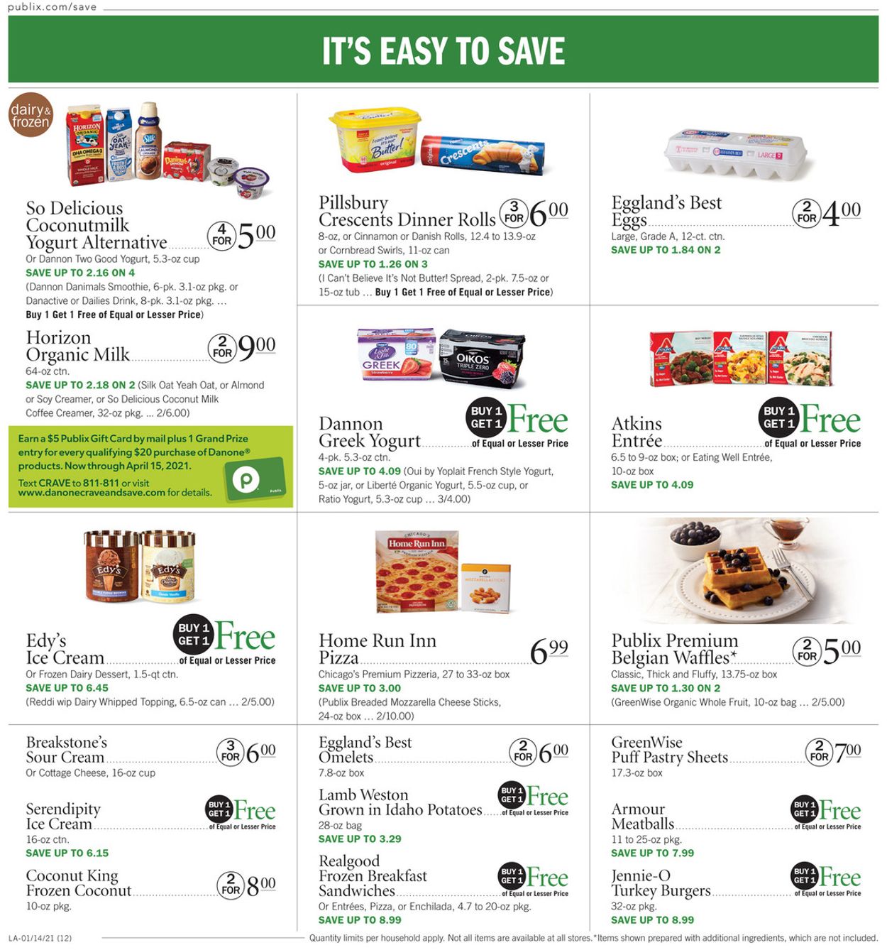 Catalogue Publix from 01/14/2021