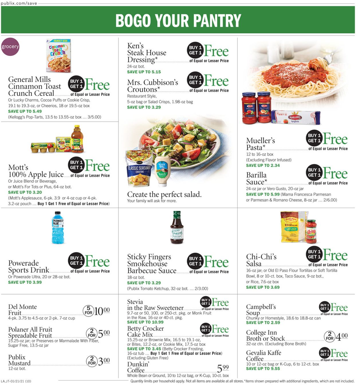 Catalogue Publix from 01/21/2021