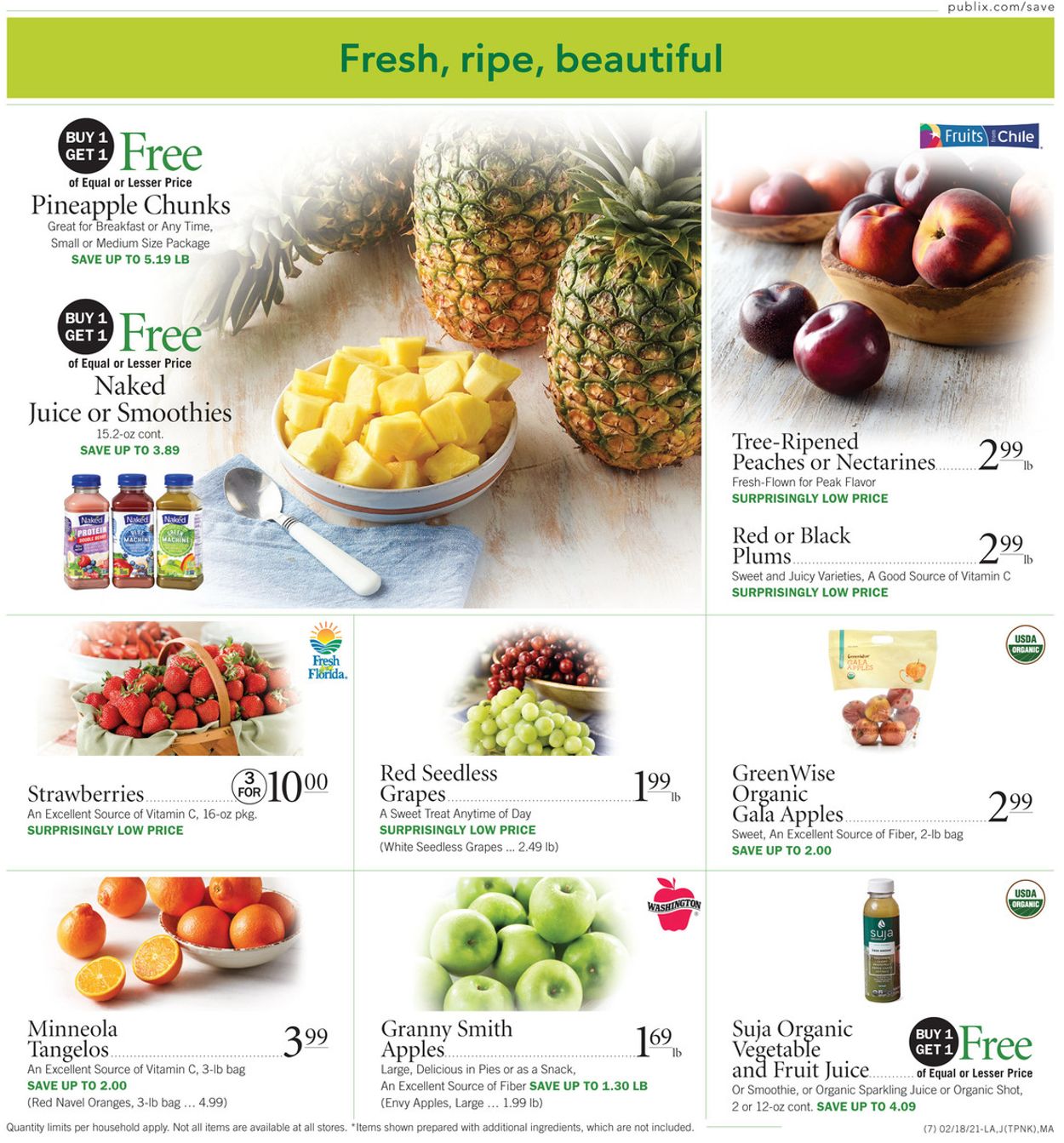 Publix Current weekly ad 02/18 - 02/24/2021 [7] - frequent-ads.com