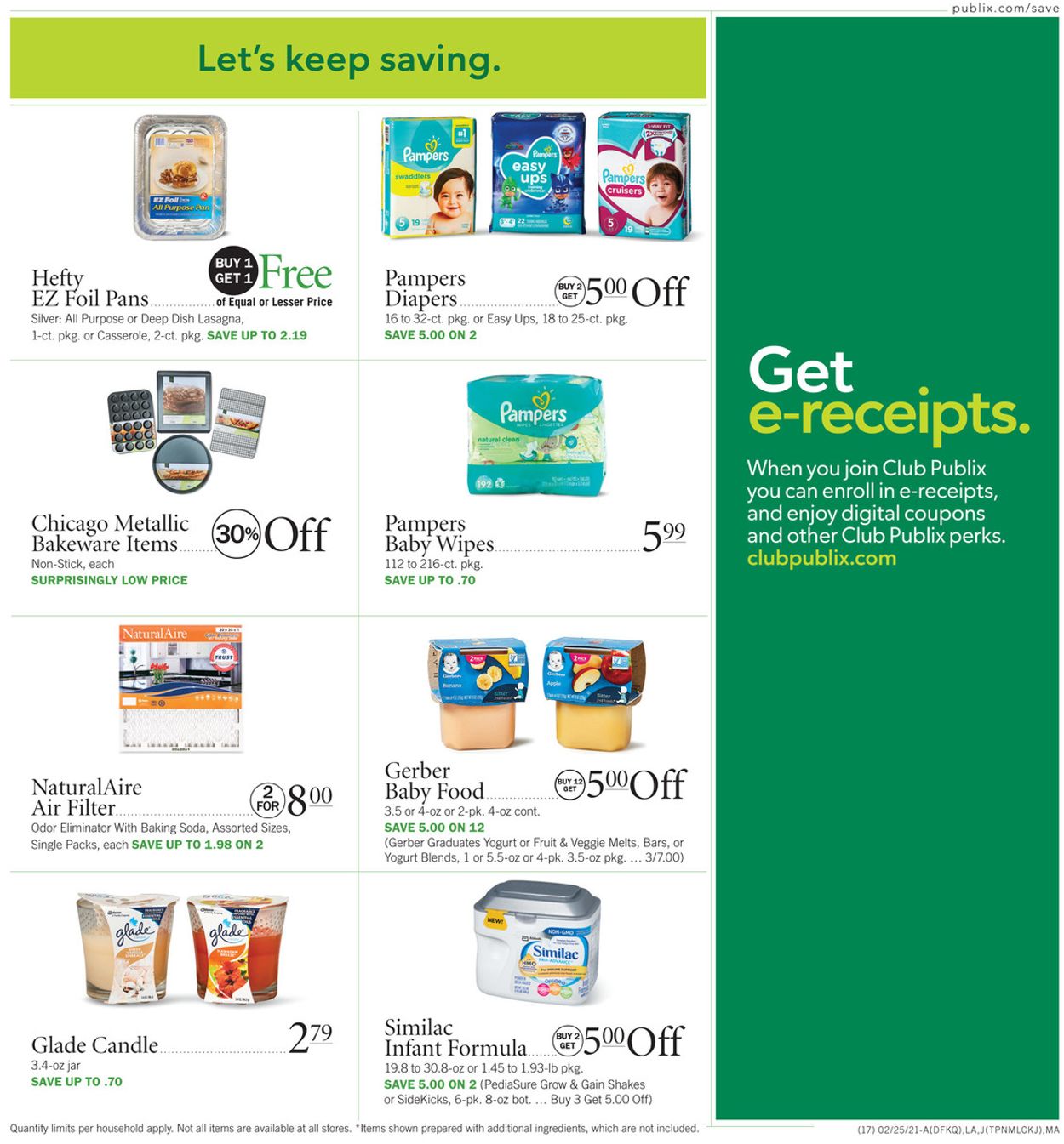 Catalogue Publix from 02/25/2021