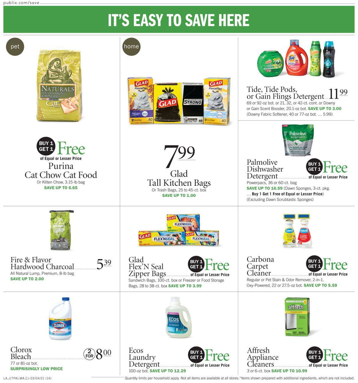 Catalogue Publix from 03/04/2021