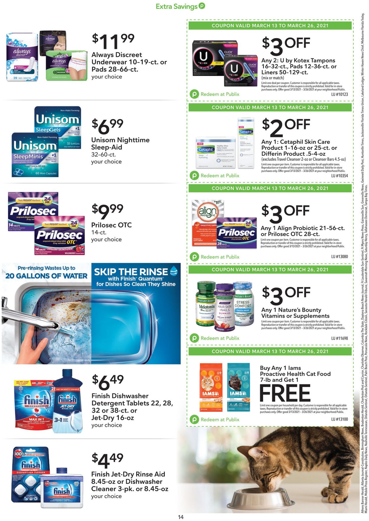 Catalogue Publix from 03/13/2021