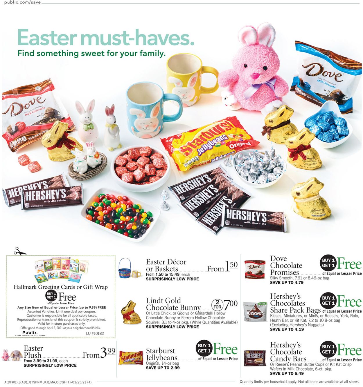 Publix Easter 2021 Ad Current weekly ad 03/25 04/03/2021 [4