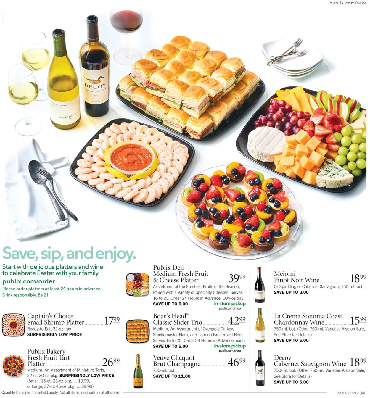 Catalogue Publix - Easter 2021 Ad from 03/25/2021