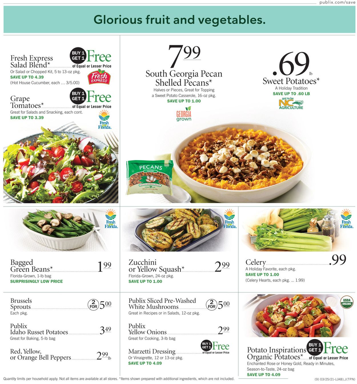 Publix - Easter 2021 Ad Current weekly ad 03/25 - 04/03/2021 [9 ...