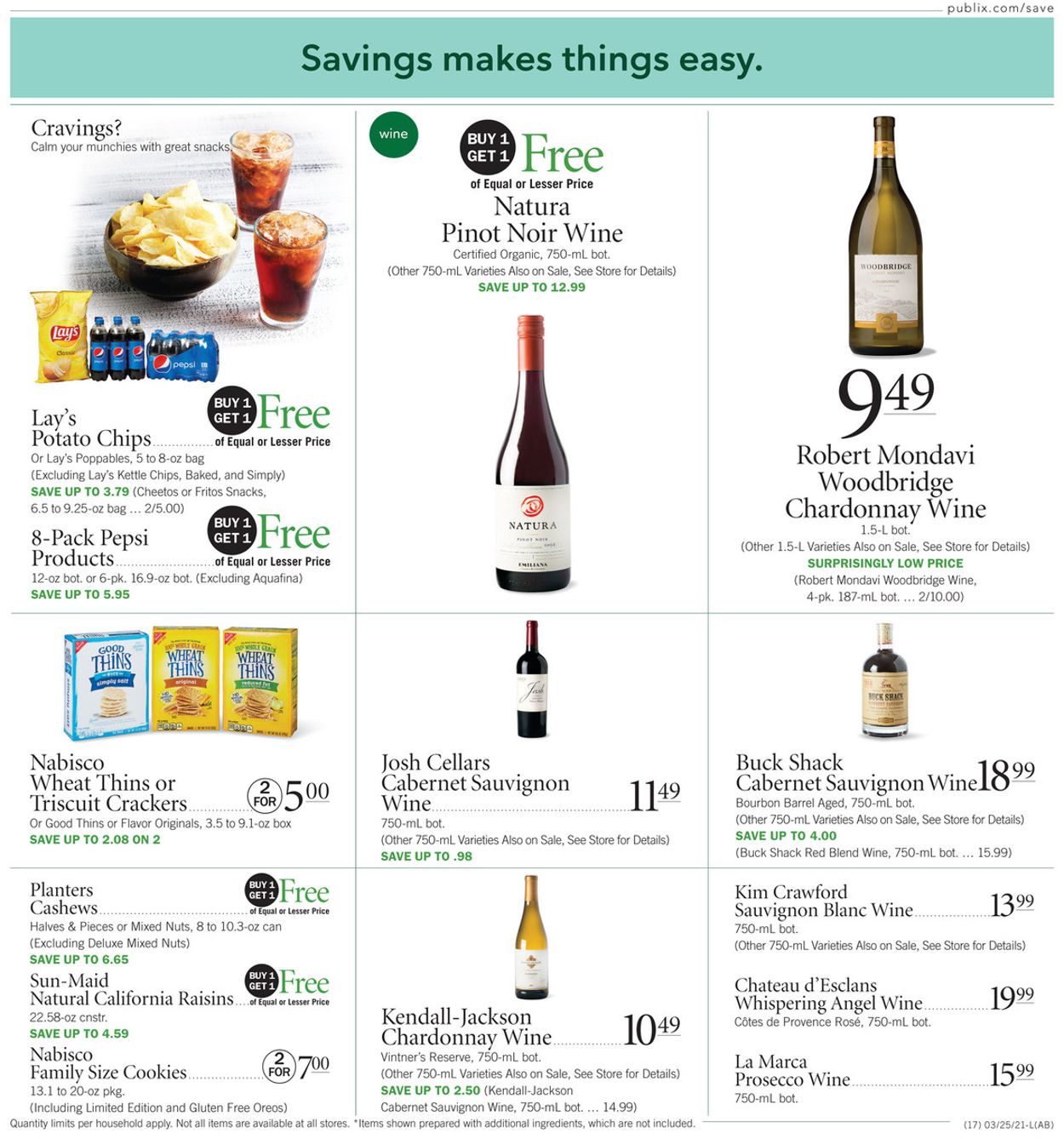 Catalogue Publix - Easter 2021 Ad from 03/25/2021