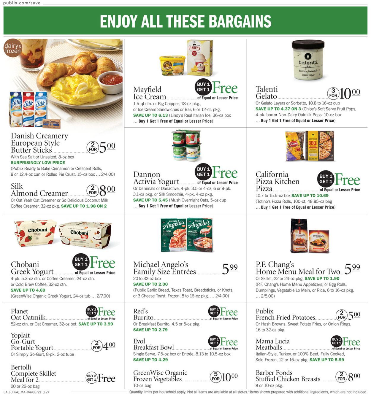 Catalogue Publix from 04/08/2021