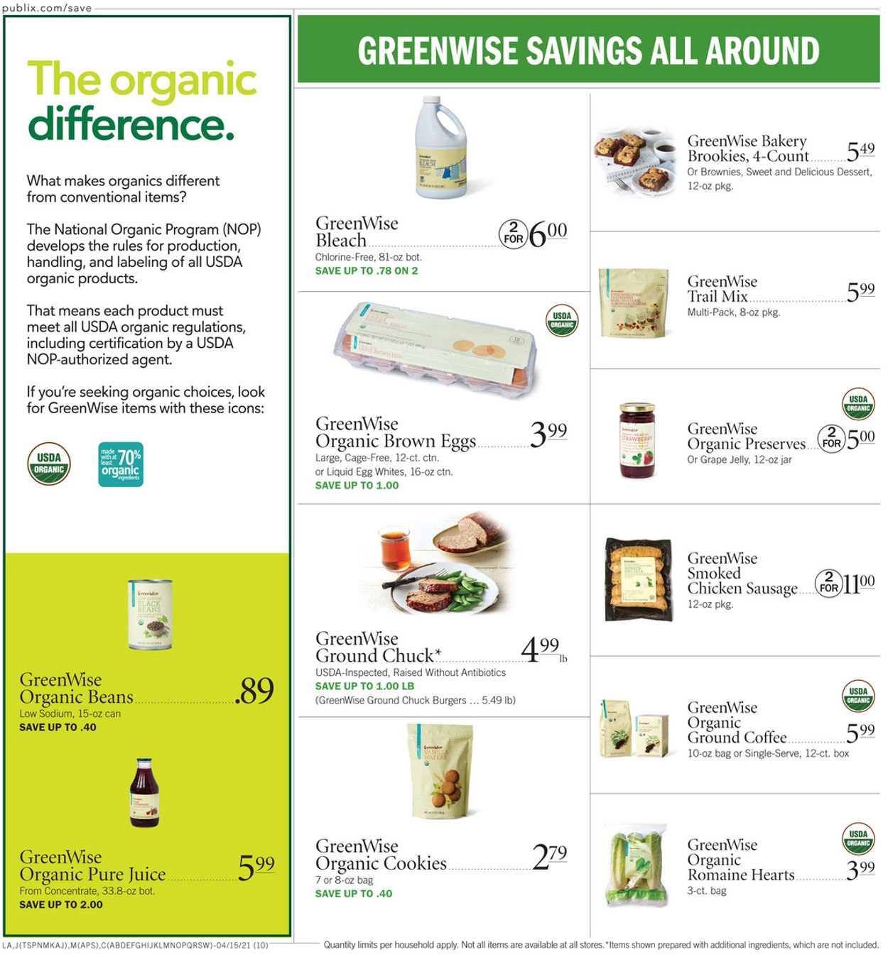 Catalogue Publix from 04/15/2021