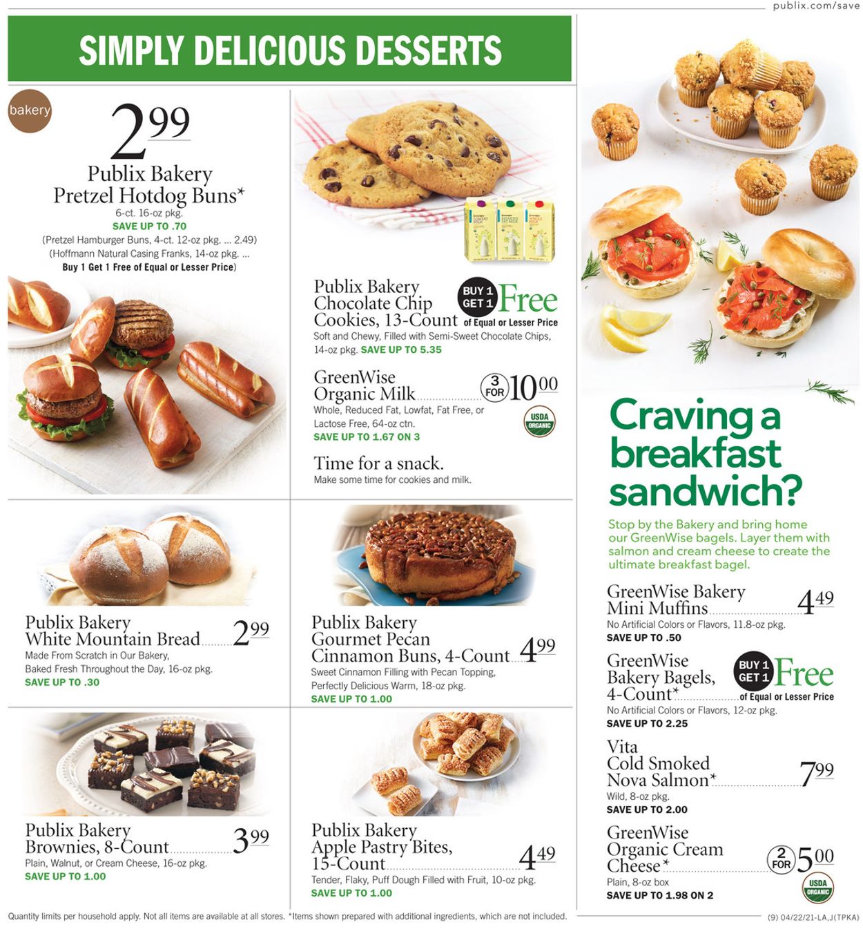 Catalogue Publix from 04/22/2021