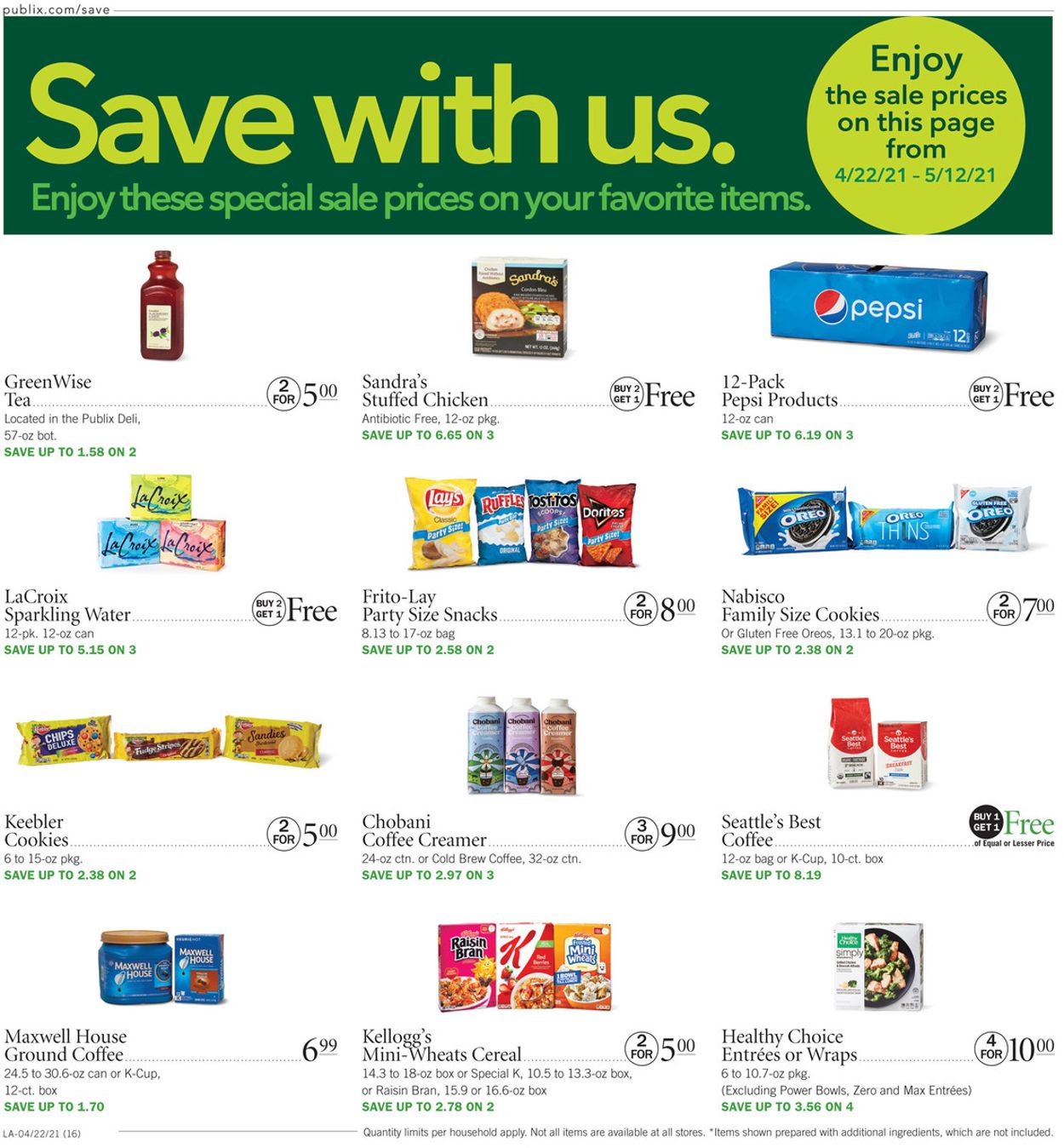 Catalogue Publix from 04/22/2021