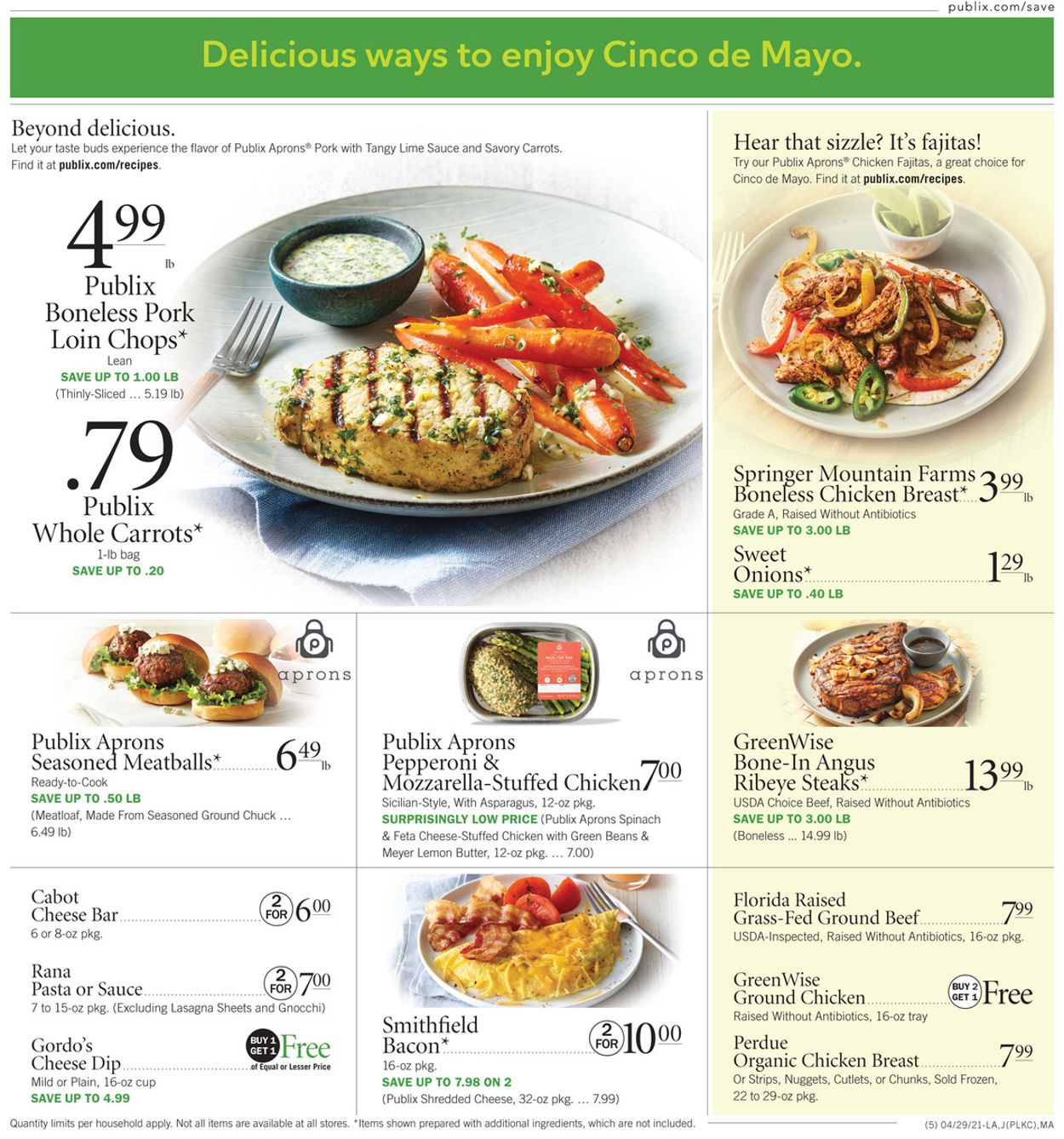 Catalogue Publix from 04/29/2021