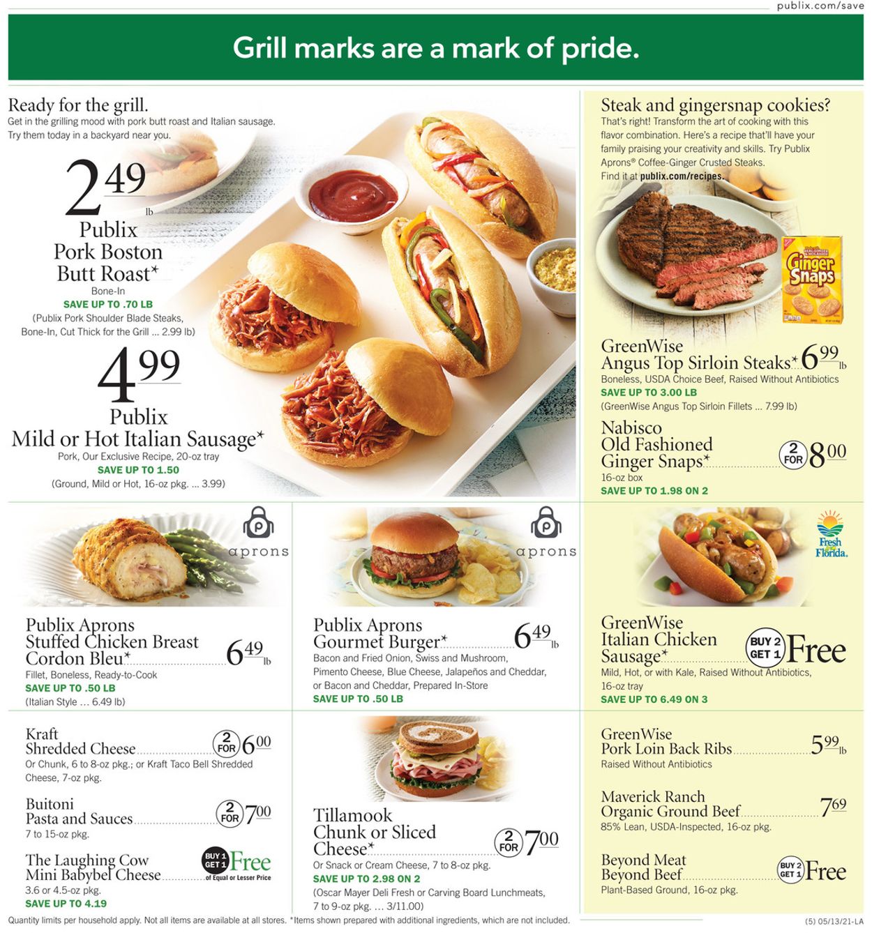 Catalogue Publix from 05/13/2021