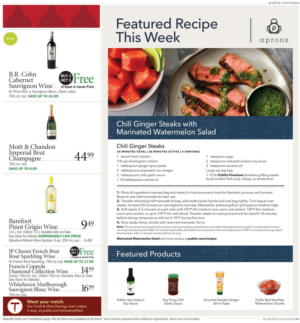 Catalogue Publix from 05/27/2021