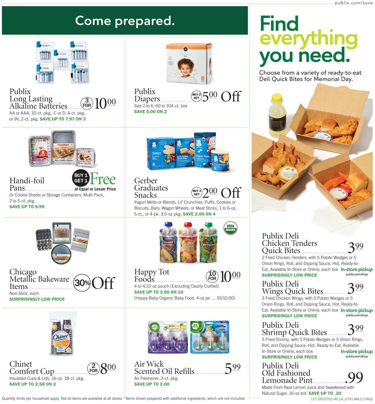 Catalogue Publix from 05/27/2021