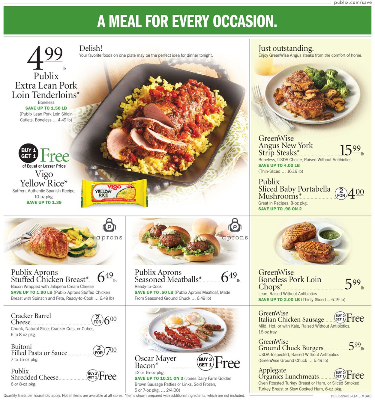 Catalogue Publix from 06/24/2021